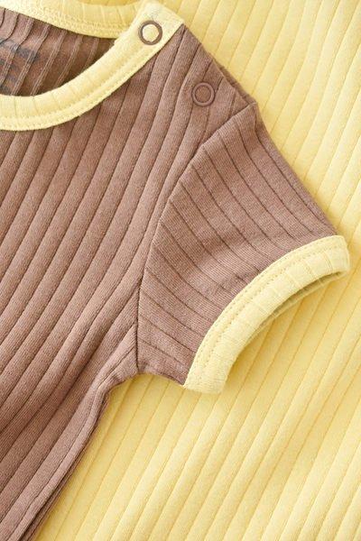 BabyCosy Organic  Body, manches courtes, 2 Pack 