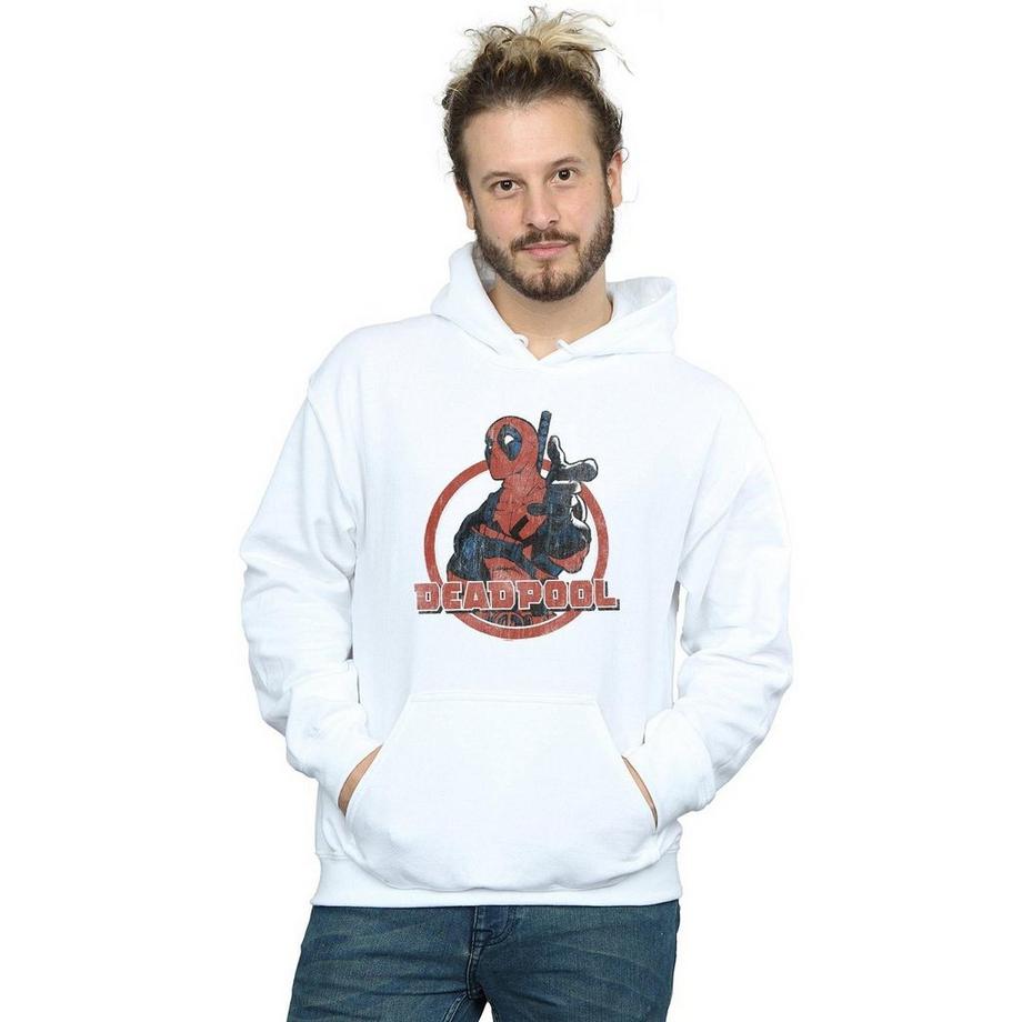 MARVEL Deadpool Logo Hoodie  
