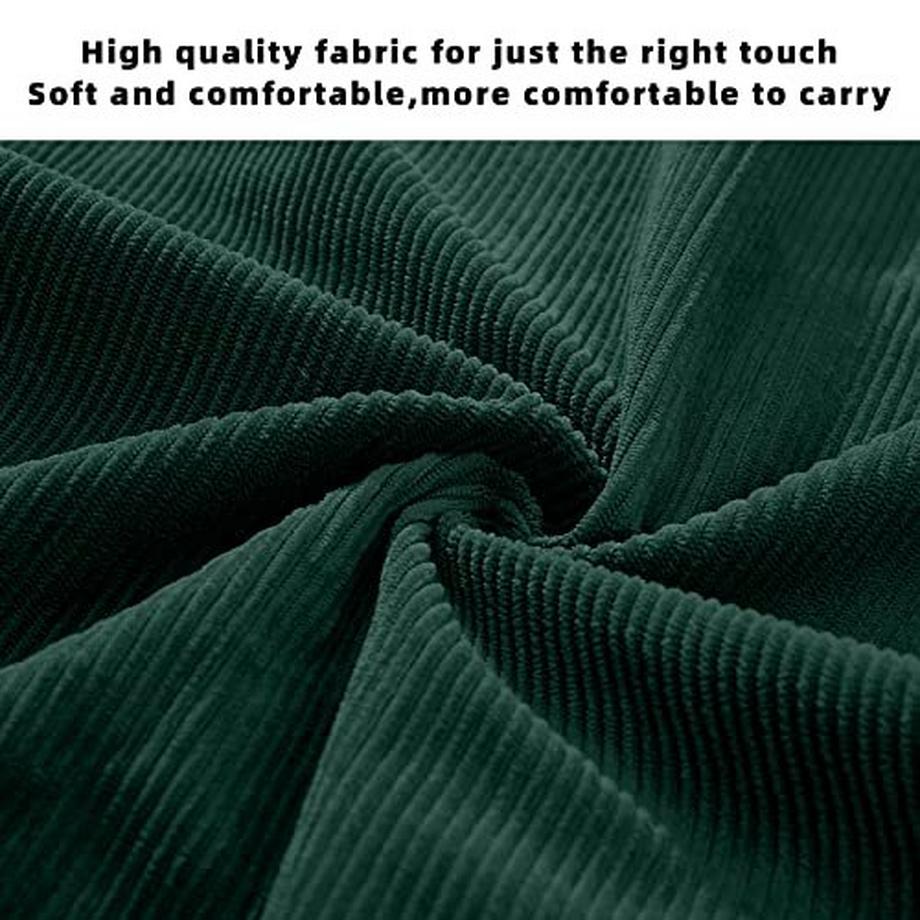 Only-bags.store Cord Tasche Umhängetasche mit Reissverschluss Gross Shopper Tote Handtasche  