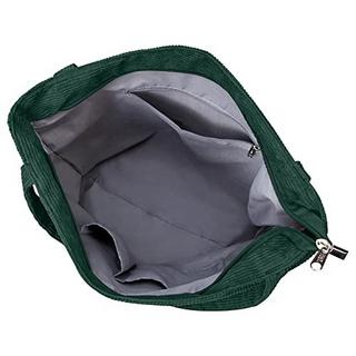 Only-bags.store Cord Tasche Umhängetasche mit Reissverschluss Gross Shopper Tote Handtasche  