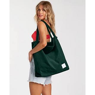 Only-bags.store  cord Tasche Umhängetasche mit Reißverschluss, Groß Shopper Tasche Tote Bag Handtasche 