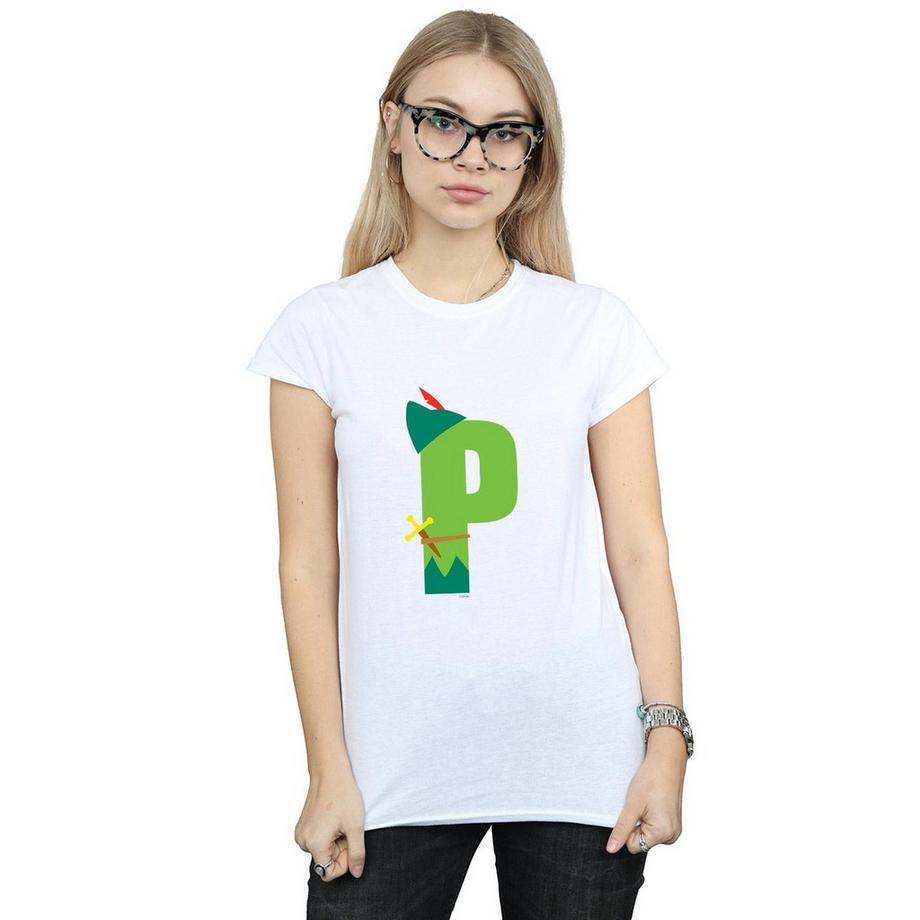 Disney Alphabet P Is For Peter Pan T-Shirt  