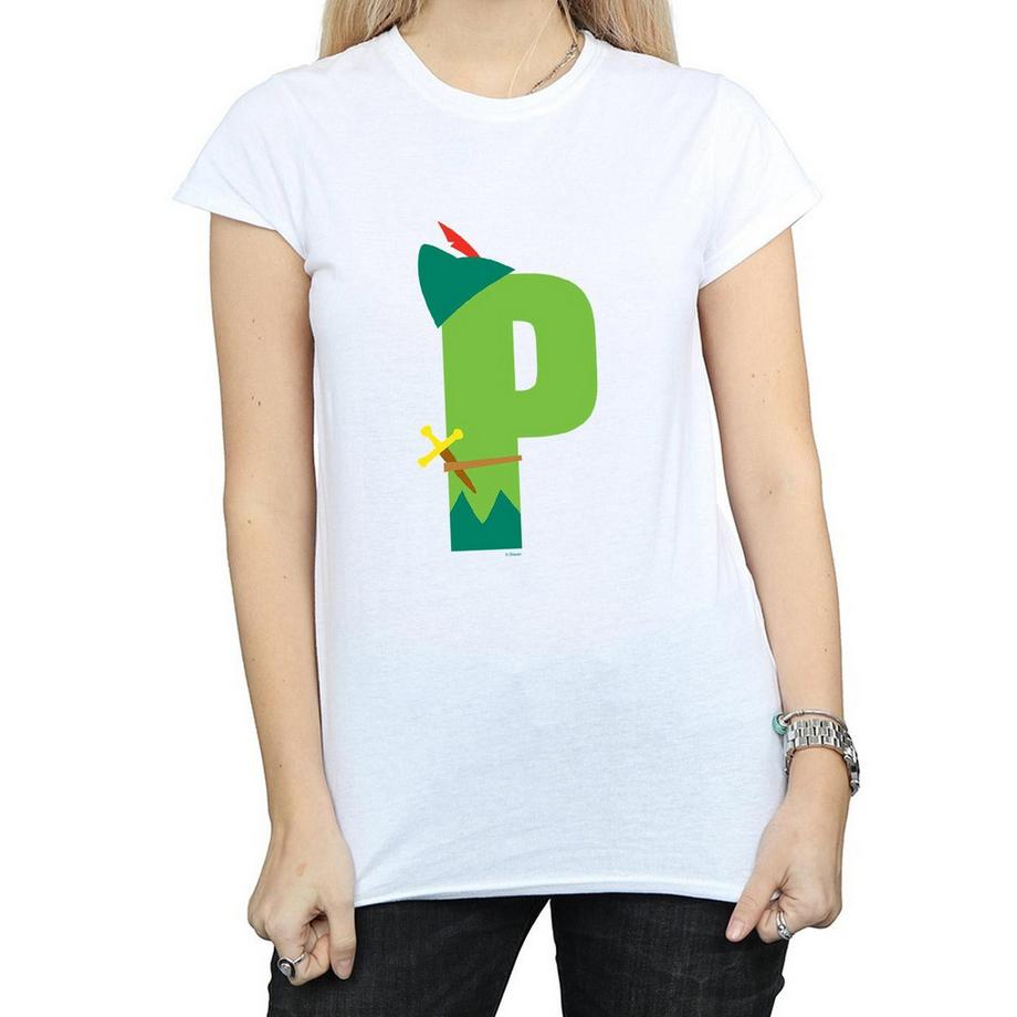 Disney Alphabet P Is For Peter Pan T-Shirt  