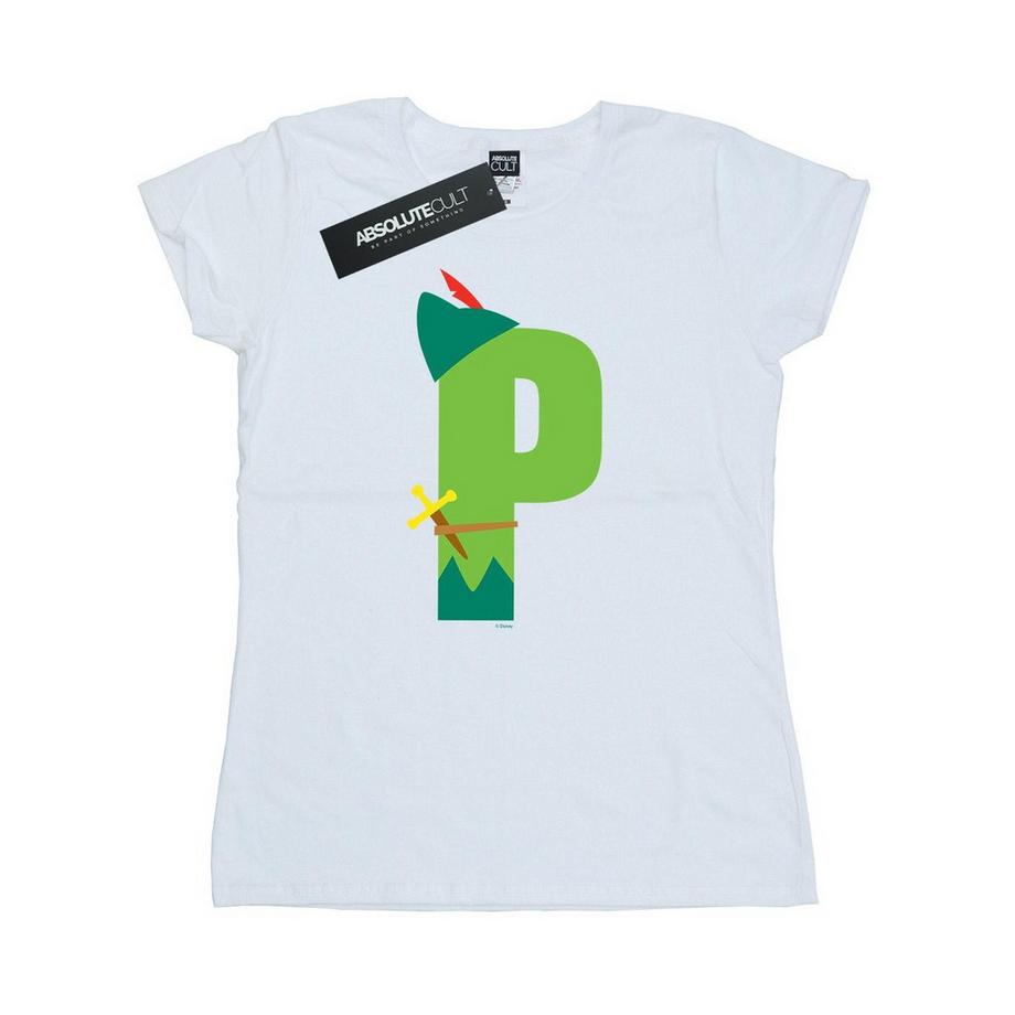 Disney Alphabet P Is For Peter Pan T-Shirt  