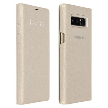 Galaxy Note 8 LED View Cover Gold