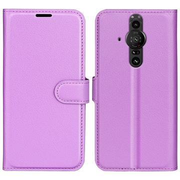 Sony Xperia Pro-i - Leder Etui Hülle