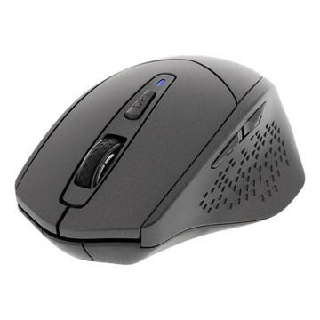 Mouse Bluetooth silenzioso DELTACO, 800-1600 DPI - grigio scuro