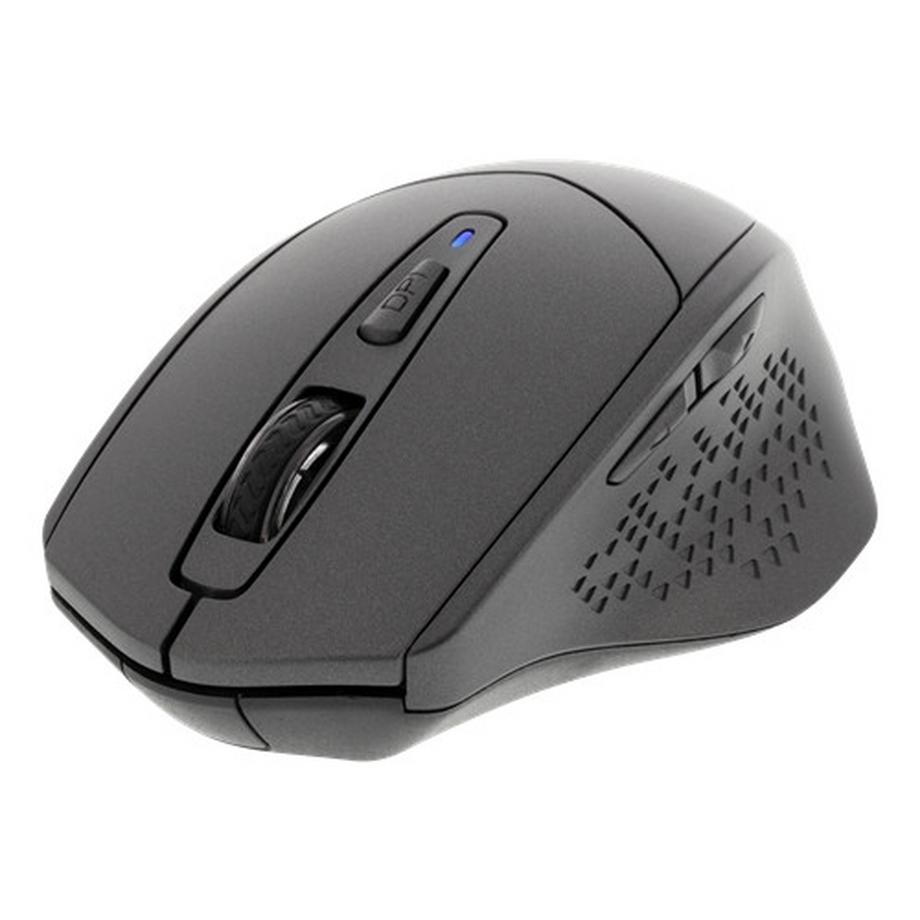Souris Bluetooth silencieuse DELTACO, 800-1 600 DPI - Gris foncé
