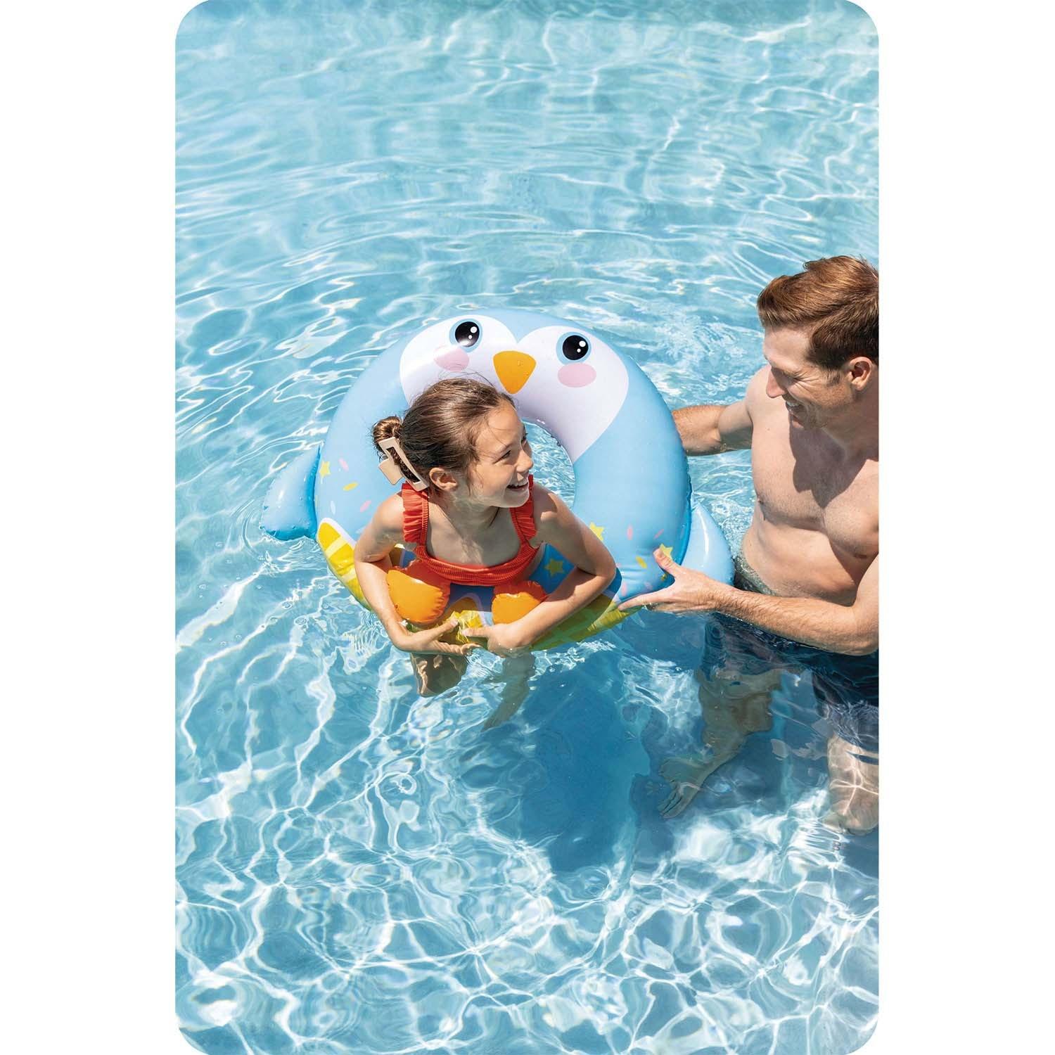 B2X  Anello da nuoto pinguino 81 cm INTEX 59266 