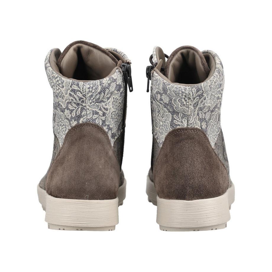 Think Schnürstiefelette mit seitlichem Reißverschluss  