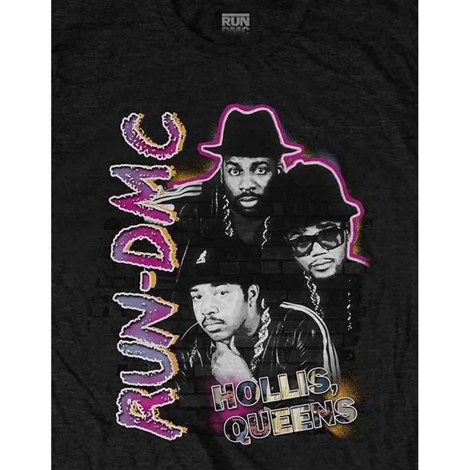 Run DMC Hollis Queens Homage T-Shirt  