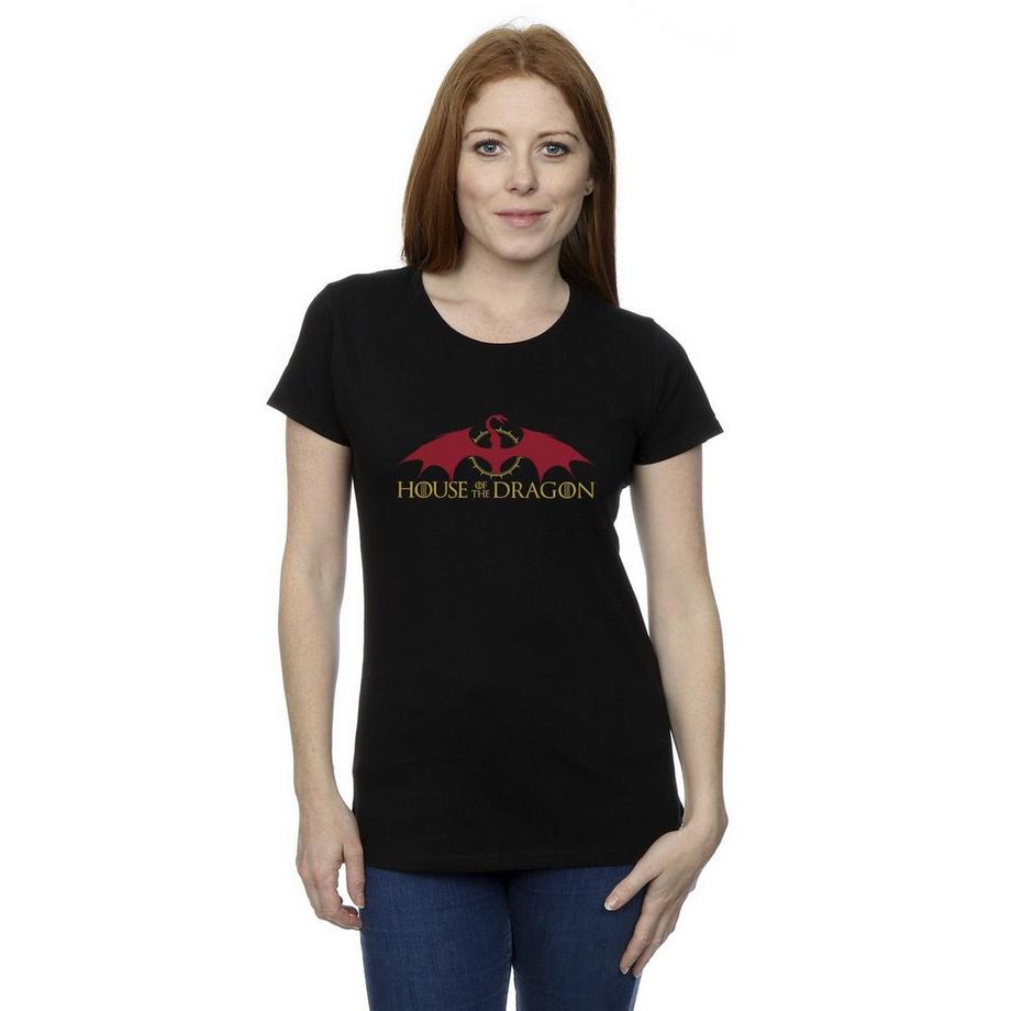 Game of Thrones Drachen Grafik Print T-Shirt  