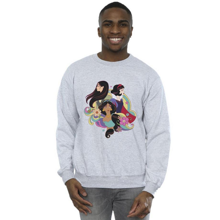 Disney Felpa Girocollo Stampata  