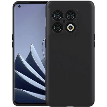 Case de silicium OnePlus 10 Pro - noir