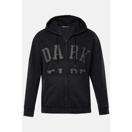 Sthuge Oversized Hoodiejacke mit Badges  