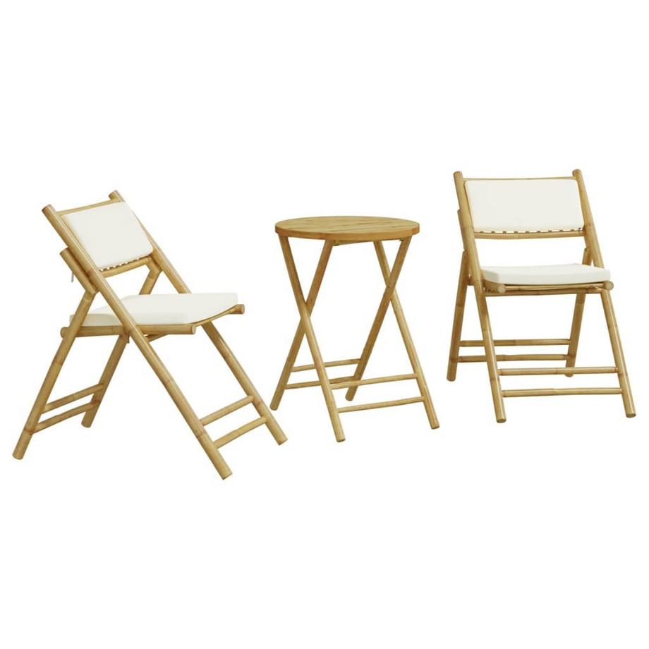Ensemble de bistro bambou
