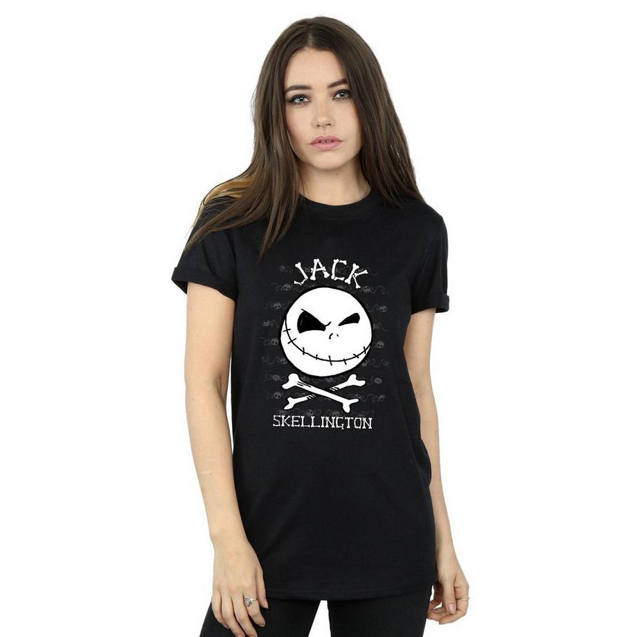Disney Nightmare Before Christmas Jack Skellington T-Shirt Imprimé  