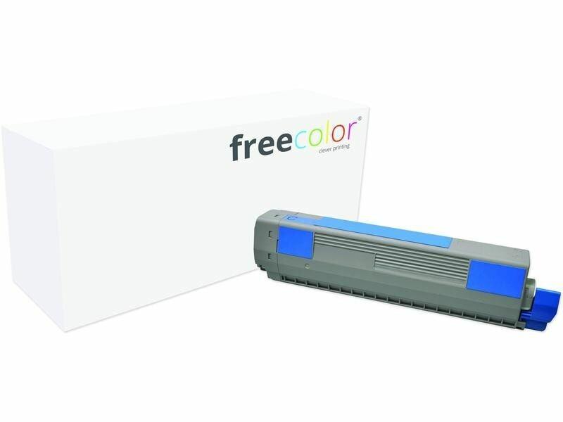 Freecolor  C831C-FRC cartuccia toner 1 pz Ciano 