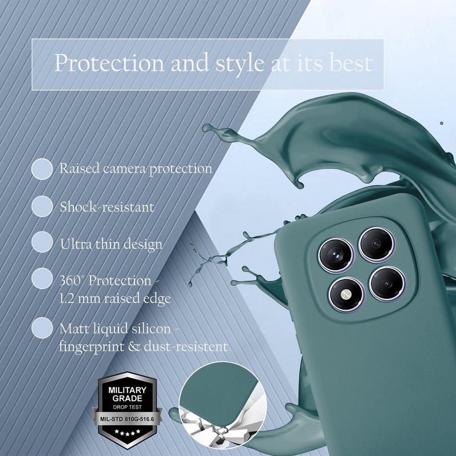 Cadorabo  Xiaomi Redmi Note 14 Pro 4G Hülle im Liquid Case Design 