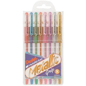 PENTEL Hybrid Gel Grip 0,8mm 8 Farben