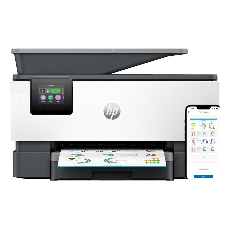 OfficeJet Pro 9120E Wireless All-in-One Farbe Drucker, Instant Ink; Beidseitiger Druck