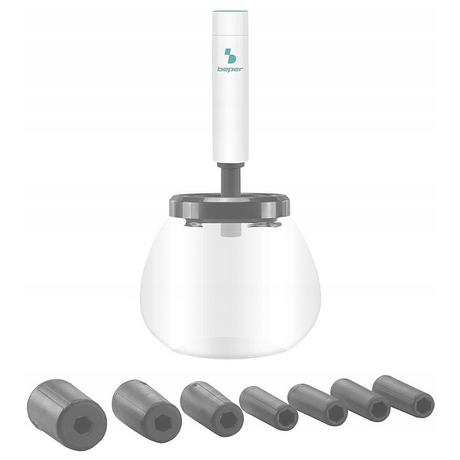 BEPER Strumento Pulizia Pennelli Trucco Alimentato a Batteria  