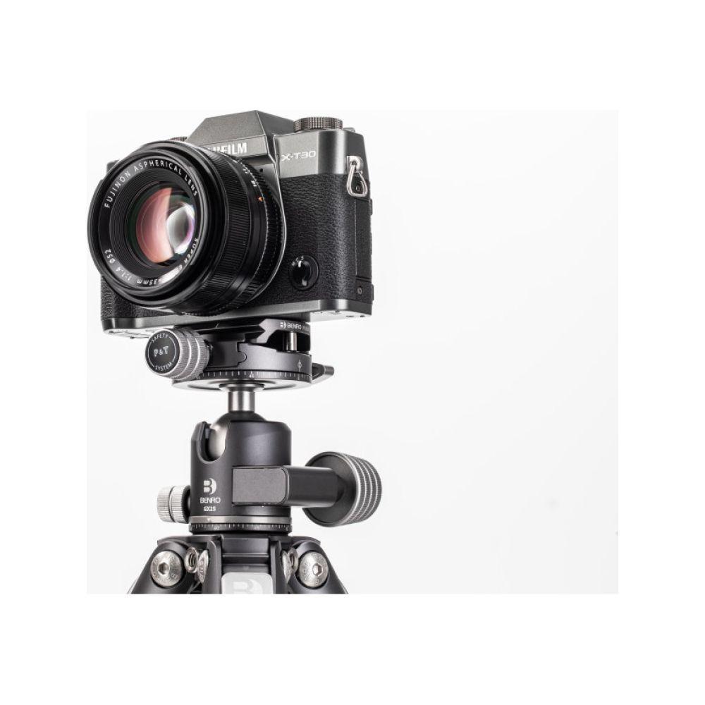 BENRO  Benro GX25 testa per treppiede Nero, Grigio, Argento 3/8" Palla 