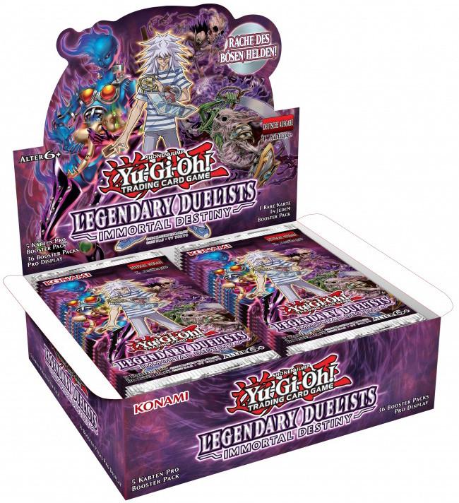 Yu-Gi-Oh!  Legendary Duelist Immortal Destiny Booster Display  - DE 