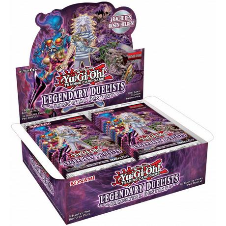 Yu-Gi-Oh!  Legendary Duelist Immortal Destiny Booster Display  - DE 