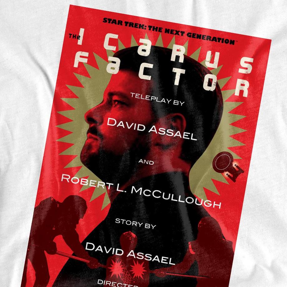 Star Trek Star Trek The Next Generation The Icarus Factor T-Shirt  