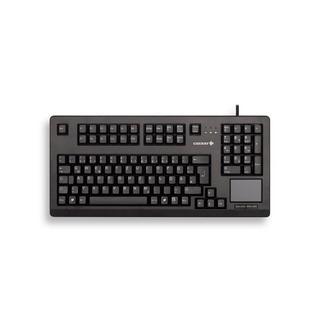 Cherry  CHERRY TouchBoard G80-11900 Kabelgebundene Tastatur mit Toucad, Schwarz, USB (QWERTZ - DE) 