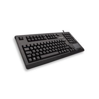 Cherry  CHERRY TouchBoard G80-11900 Kabelgebundene Tastatur mit Toucad, Schwarz, USB (QWERTZ - DE) 