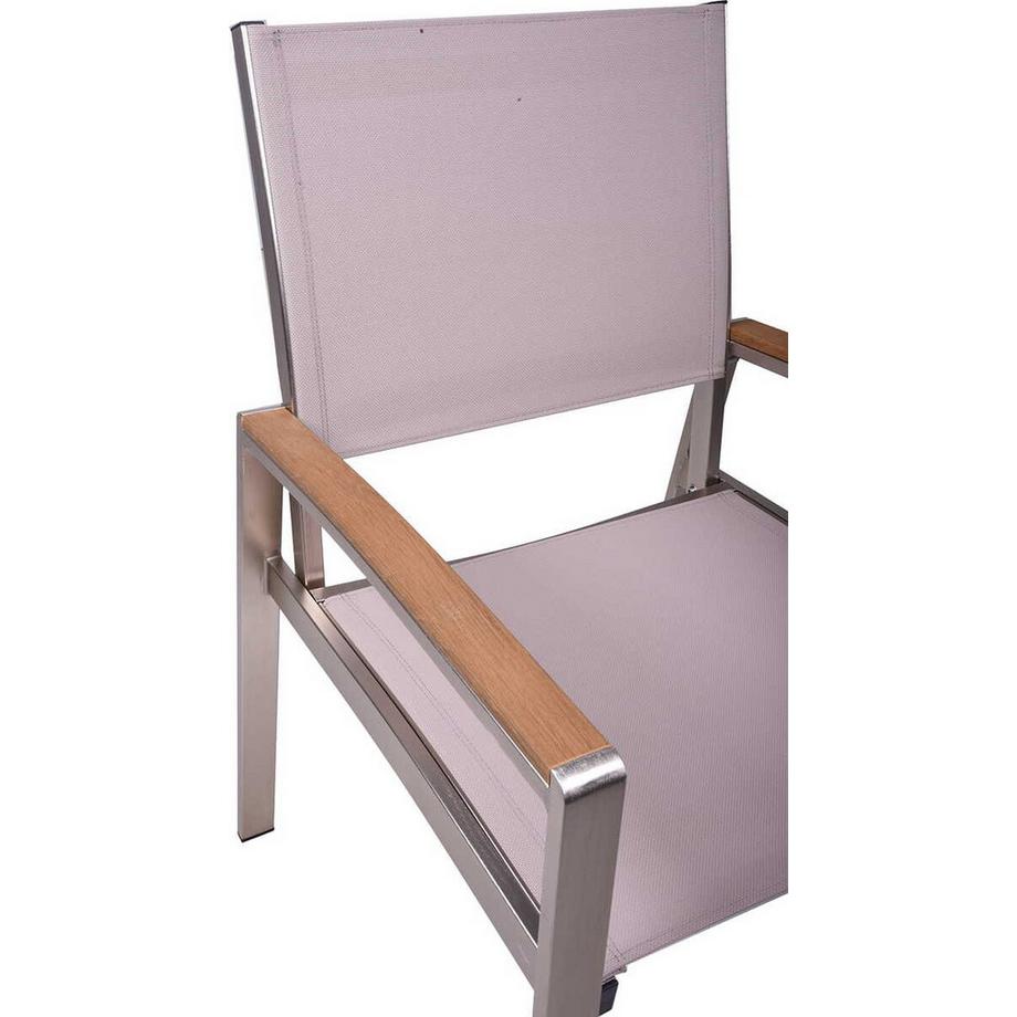 mutoni pleasure Ensemble de salle à manger de jardin Florence VI (7 pcs)  