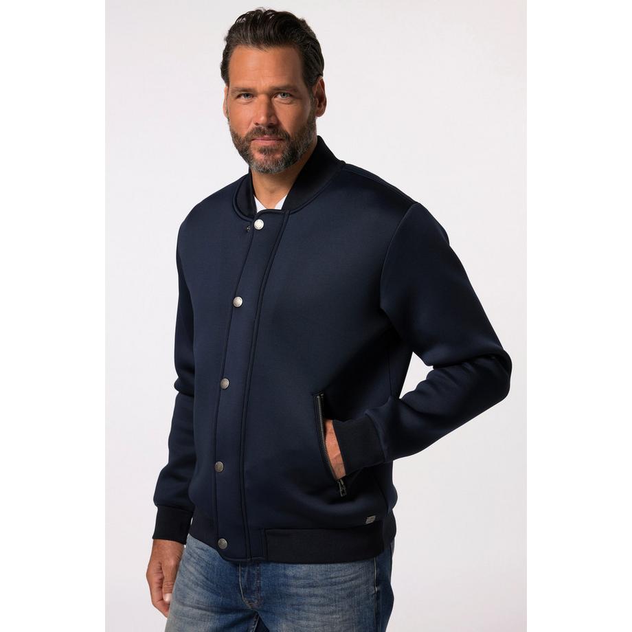 JP1880 College-Jacke Scuba Stehkragen Zipper  