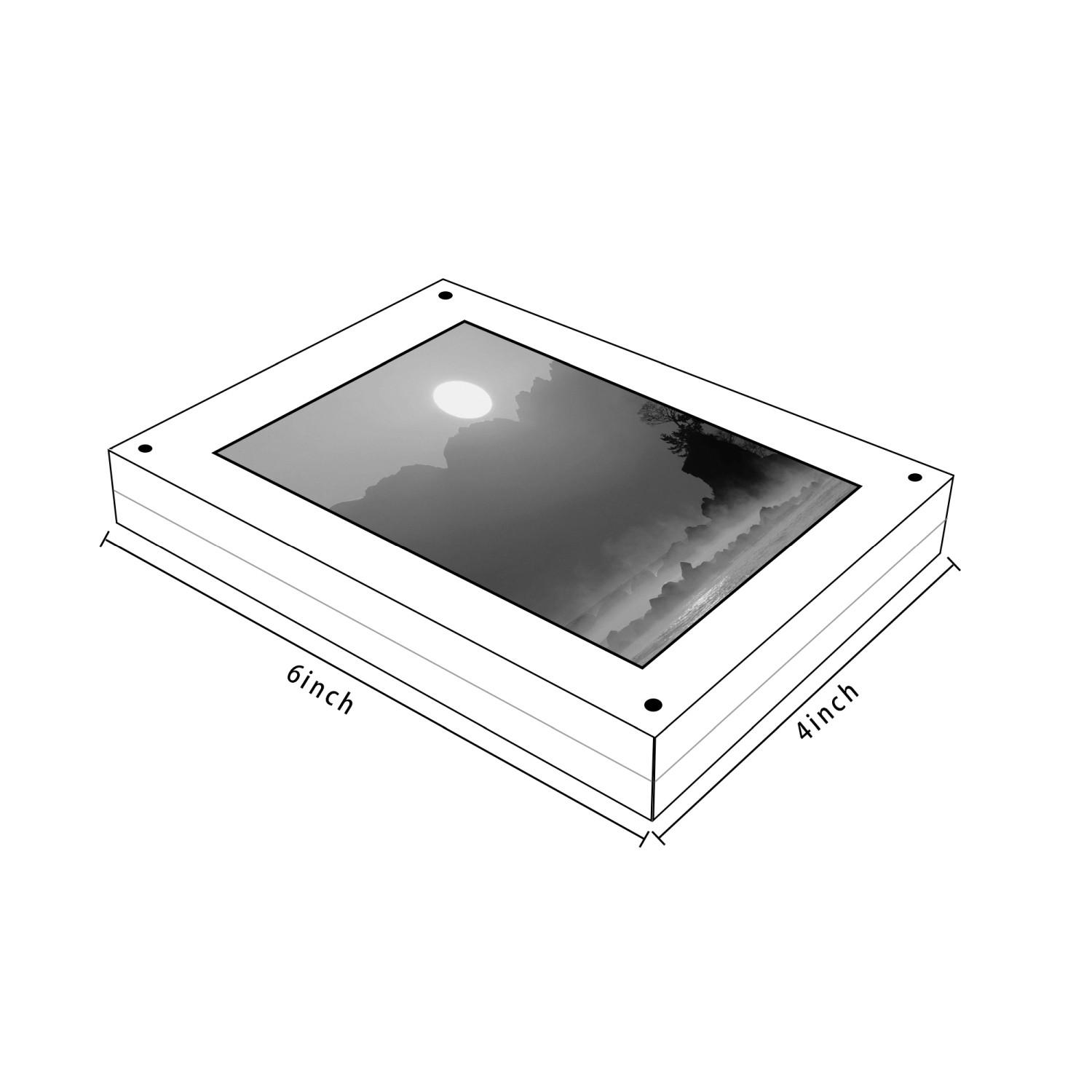 Intirilife Cornice acrilica magnetica  