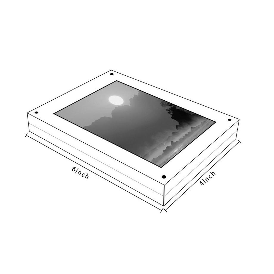 Intirilife magnetischer Acrylbilderrahmen  