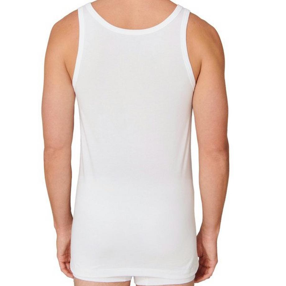 Schiesser Lot de 4 Débardeurs Coton Bio  