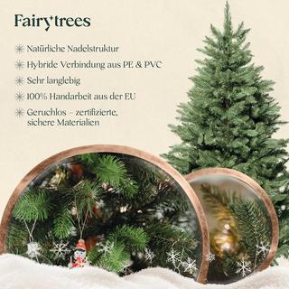 Mara Vital Sapin de Noël artificiel Nordmann au design réaliste et à l’aspect naturel  