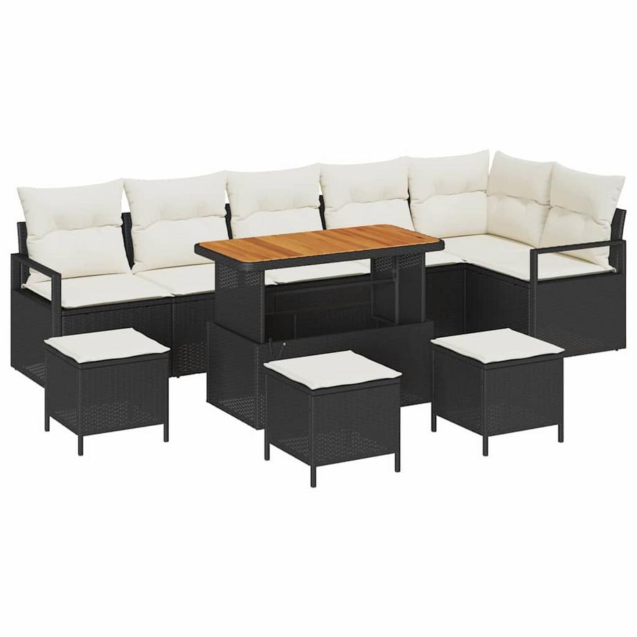 Set Divano da Giardino Polyrattan