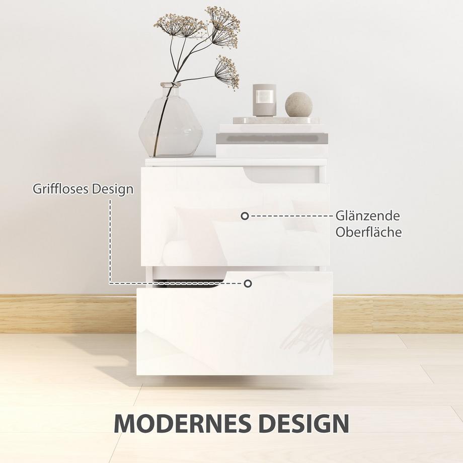 HOMCOM Table de nuit  