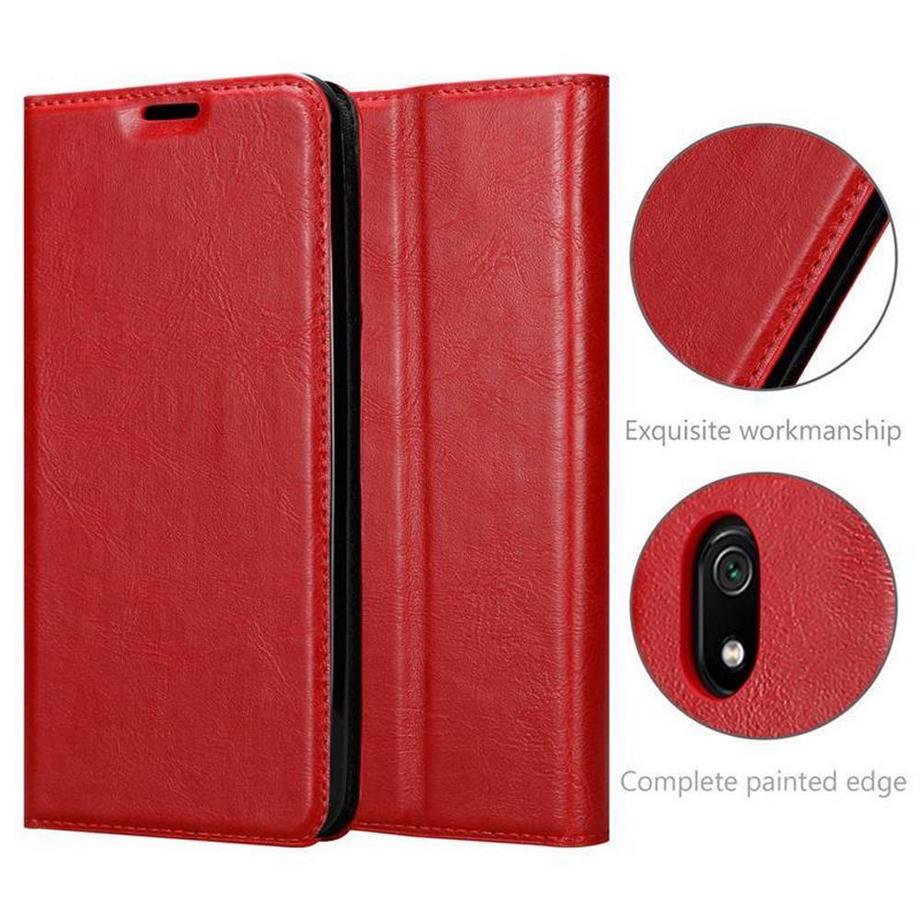 Cadorabo  Hülle für Xiaomi RedMi 7A Magnetverschluss, Kartenfach 