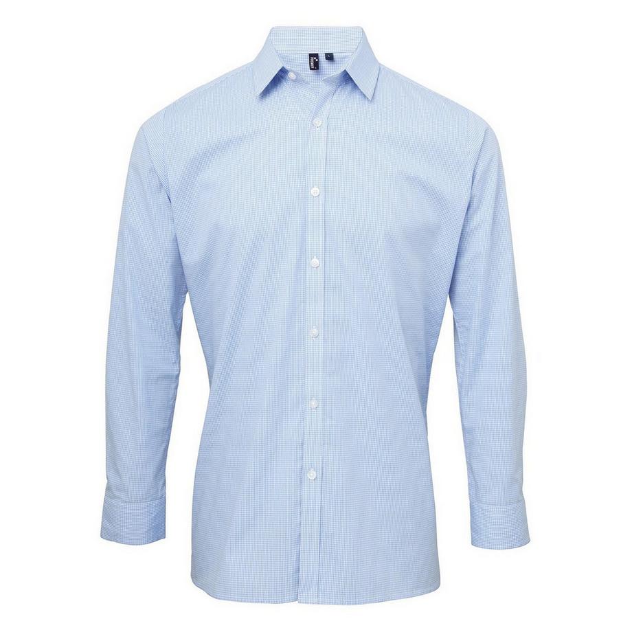 Gingham Hemd  Langärmlig