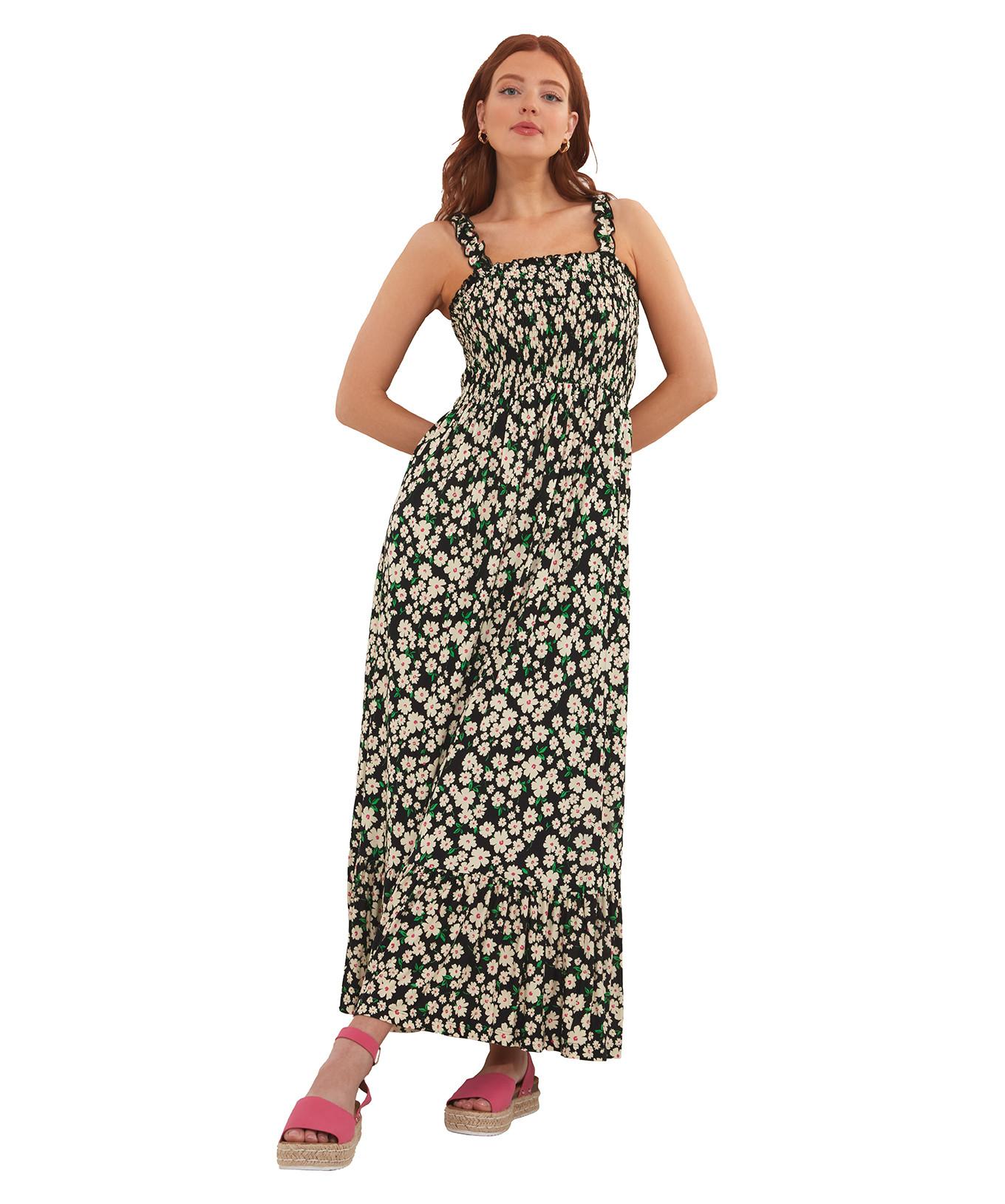 Joe Browns  Robe Maxi Jersey Imprimé Marguerites 