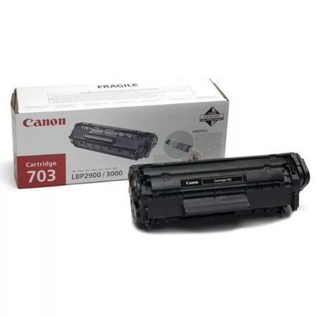 Canon – Toner-Modul 703 schwarz 7616A005 LBP 2900/3000 2000 Seiten, One Size
