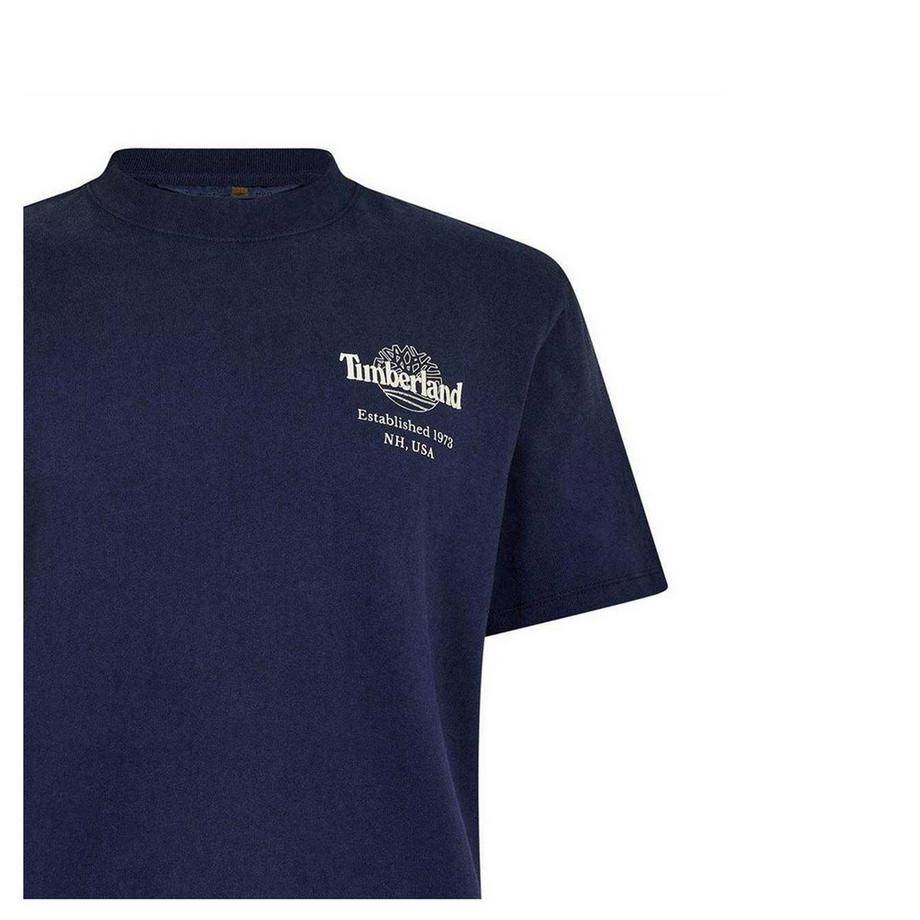Timberland Oversize T-Shirt mit Rückendruck  