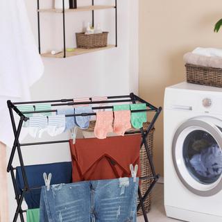 B2X Gruccia pieghevole con 50 clip  