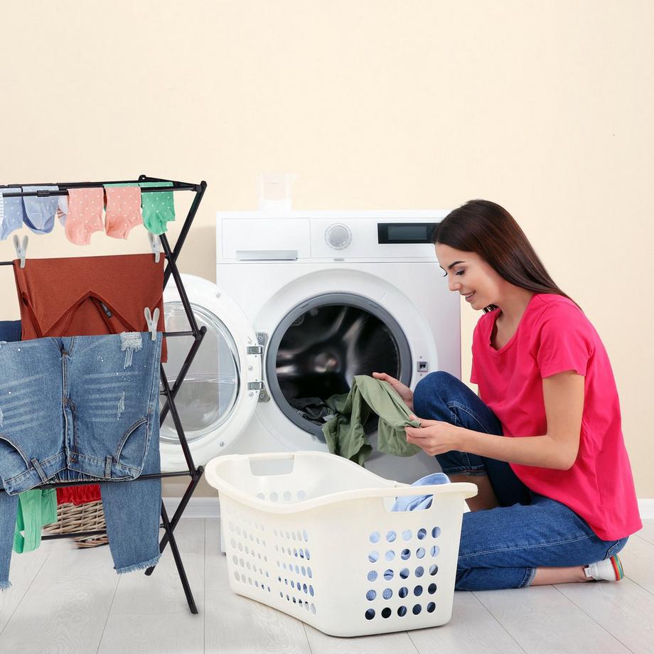 B2X Gruccia pieghevole con 50 clip  