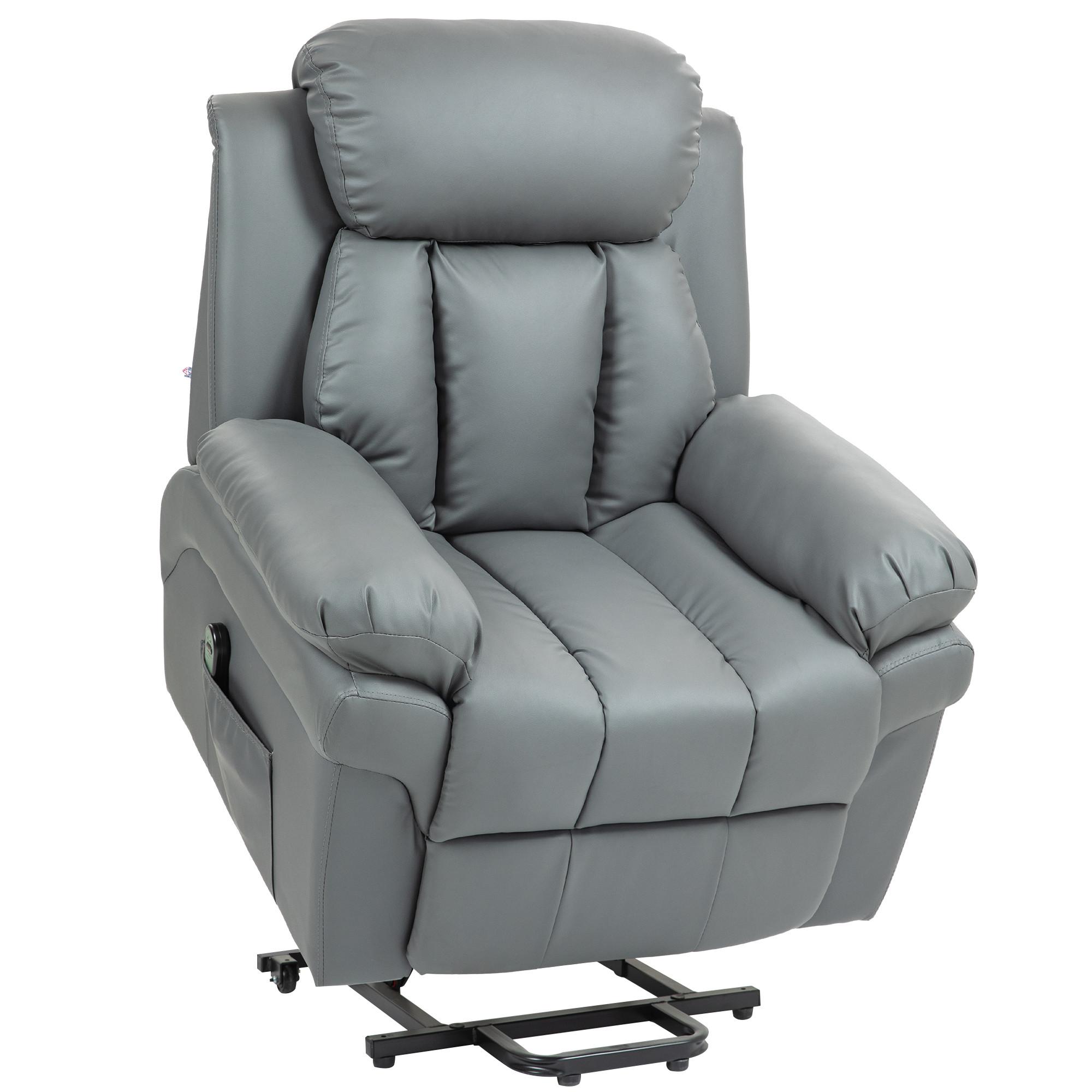 HOMCOM  Fauteuil TV avec aide à se lever 