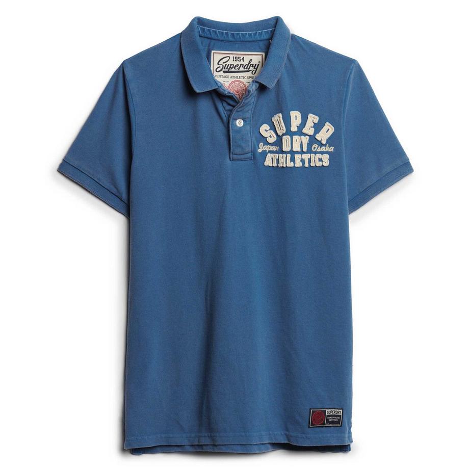 Poloshirt  Bequem sitzend-Vintage Athletic Polo