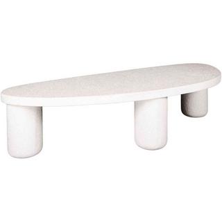 mutoni Table basse blanche triangulaire 157x61  